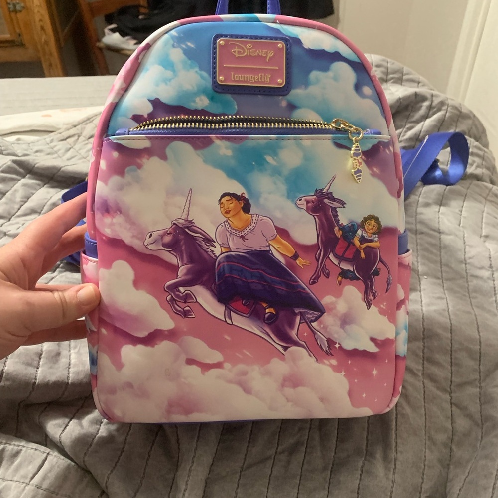 COPY - Loungefly Disney Encanto Luisa Madrigal Mini-Backpack, Amazon Exclusive-…